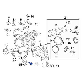 Toyota OE - Turbocharger Oil Line Bolt