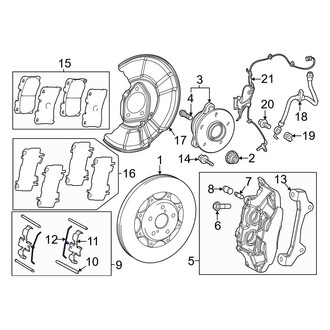 Toyota OE - Disc Brake Pad Retaining Clip