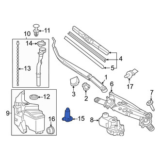 Toyota OE - Windshield Washer Pump