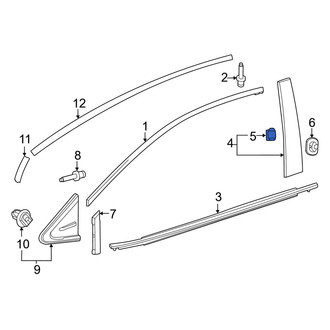 Toyota OE - Interior Door Handle Clip
