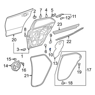 Toyota OE - Rear Door Plug