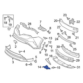 Toyota OE - Front Right Jack Plug Cover
