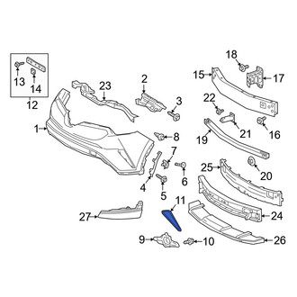 Toyota OE - Front Tow Eye Cap