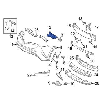 Toyota OE - Front Left Bumper Guide