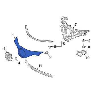Toyota OE - Front Upper Grille