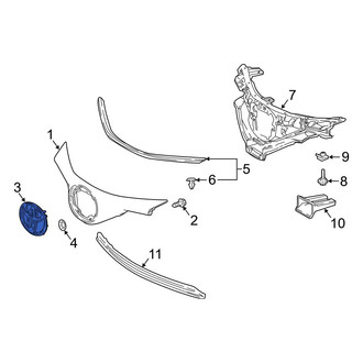 Toyota OE - Front Grille Emblem