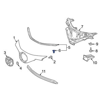 Toyota OE - Hood Seal Clip