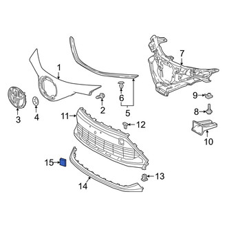 Toyota OE - Front Tow Eye Cap