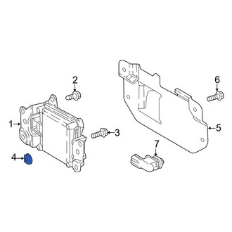 Toyota OE - Bumper Cover Support Rail Nut