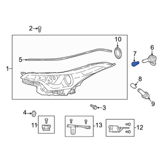 Toyota OE - Front Turn Signal Light Bulb