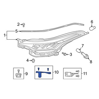 Toyota OE - Front Left Headlight Restoration Kit