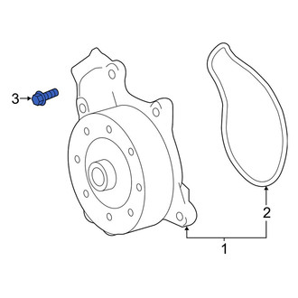 Toyota OE - Engine Water Pump Bolt