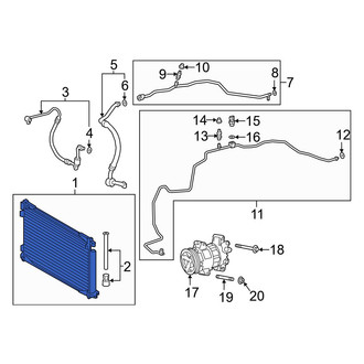 Toyota OE - A/C Condenser