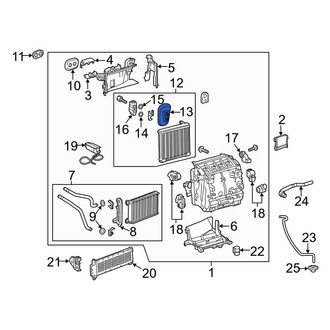 Toyota OE - A/C Expansion Valve Grommet