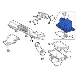 Toyota OE - Upper Air Filter Housing