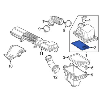 Toyota OE - Engine Air Intake Hose Debris Screen