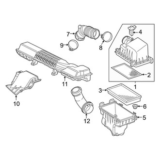 Toyota OE - Engine / Transaxle - Air Intake