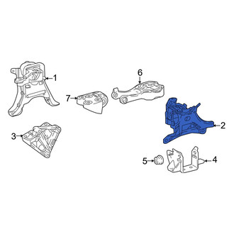 Toyota OE - Left Engine Mount