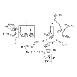 Toyota OE - Emission System - Emission Components