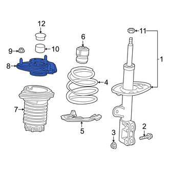 Toyota OE - Front Suspension Strut Mount