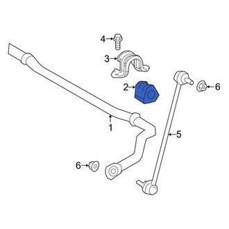 Toyota OE - Front Suspension Stabilizer Bar Bushing