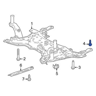 Toyota OE - Rear Suspension Crossmember Bolt
