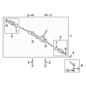 Toyota OE - Steering Gear & Linkage