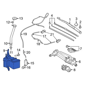 Toyota OE - Washer Fluid Reservoir