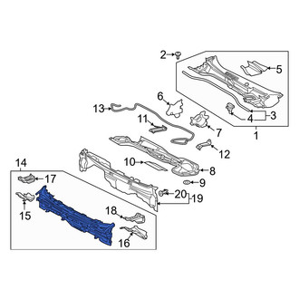 Toyota OE - Cowl Panel