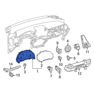 Toyota OE - Instrument Cluster