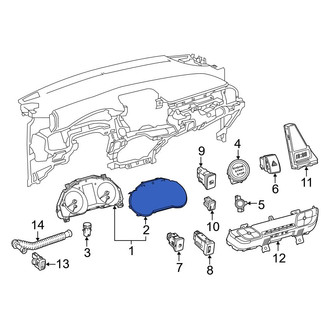 Toyota OE - Instrument Panel Lens