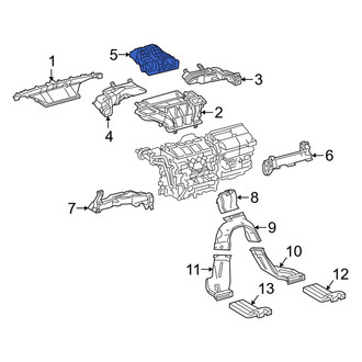 Toyota OE - Center Upper Instrument Panel Air Duct