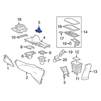 Toyota OE - Automatic Transmission Shift Lever Boot