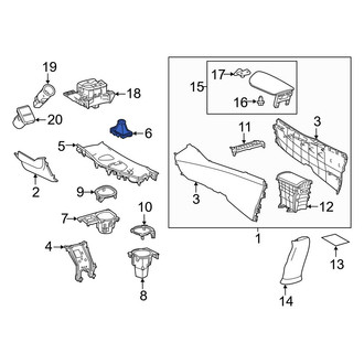Toyota OE - Automatic Transmission Shift Lever Boot