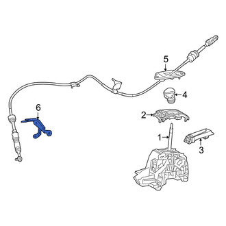 Toyota OE - Automatic Transmission Shifter Cable Bracket