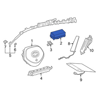 Toyota OE - Upper Instrument Panel Air Bag