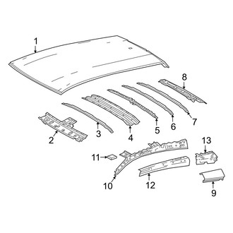 Toyota OE - Roof & Components (Japan Built)