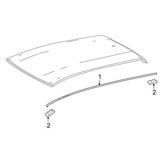 Toyota OE - Roof - Exterior Trim (Japan Built)
