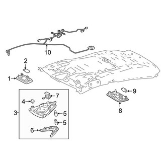 Toyota OE - Roof - Electrical Components (Japan Built)