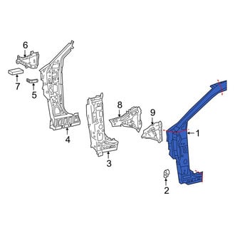 Toyota OE - Left Outer Body A-Pillar