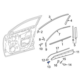 Toyota OE - Wheel Arch Molding Clip