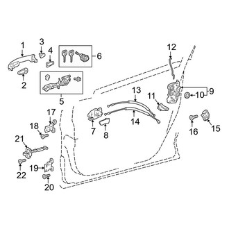 Toyota OE - Front Door - Lock & Hardware (Turkey Built)