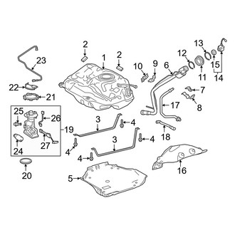 Toyota OE - Fuel System Components