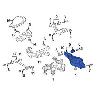 Toyota OE - Rear Lower Rearward Suspension Control Arm