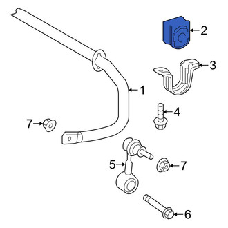 Toyota OE - Rear Suspension Stabilizer Bar Bushing