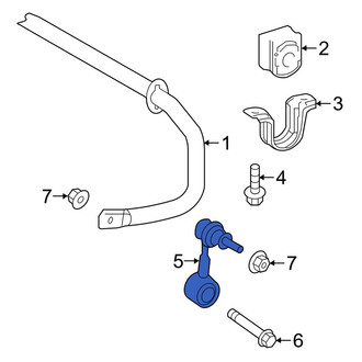 Toyota OE - Rear Suspension Stabilizer Bar Link