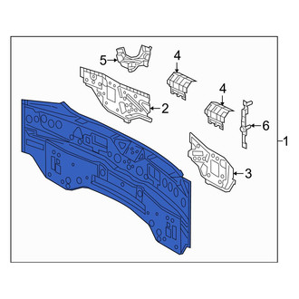 Toyota OE - Rear Rear Body Panel