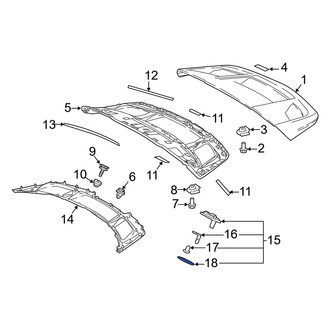 Toyota OE - Spoiler Seal