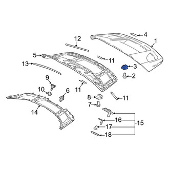 Toyota OE - Spoiler Nut