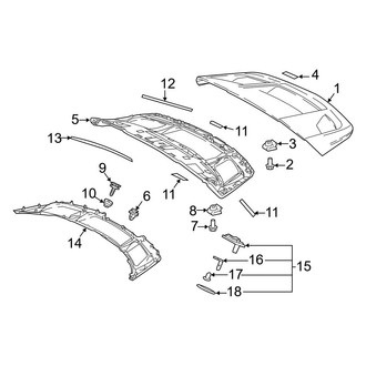 Toyota OE - Lift Gate - Spoiler (Turkey Built)
